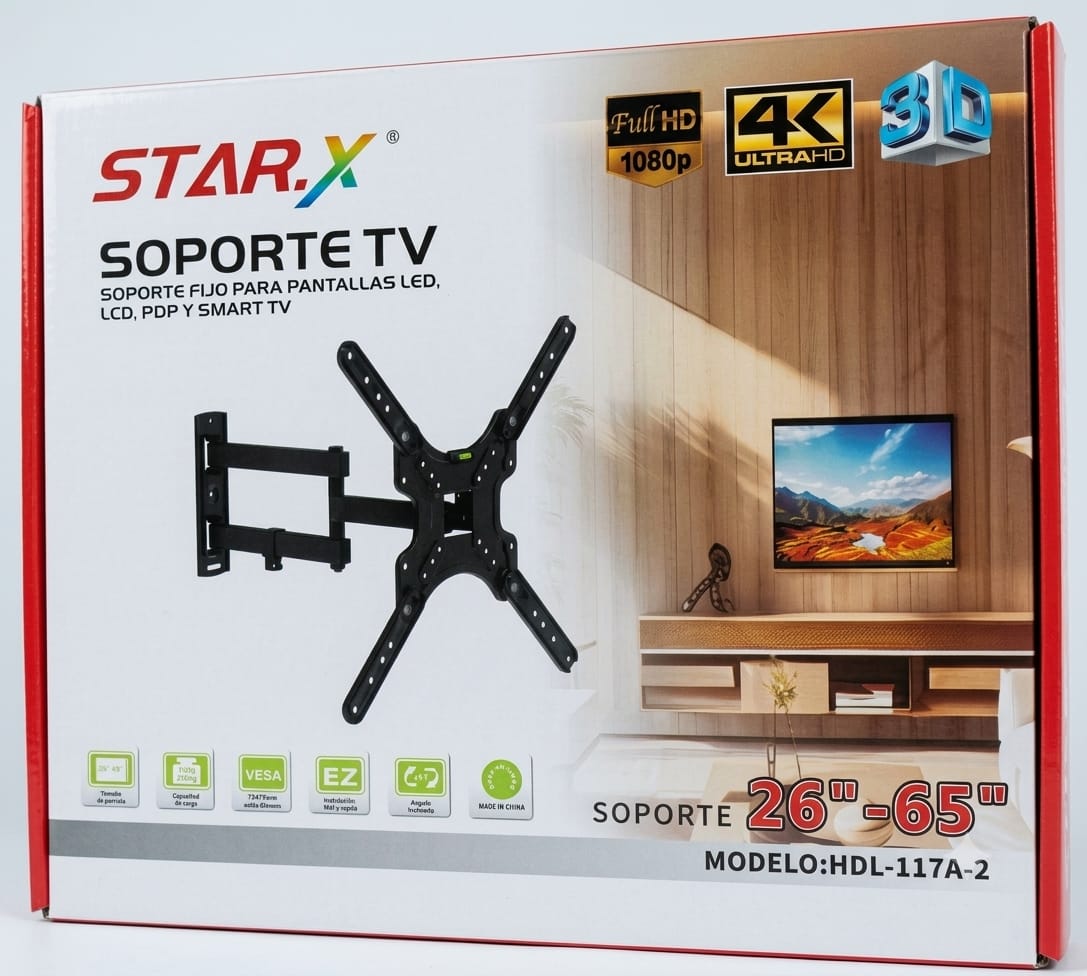 Soporte de TV STAR.X HDL-117A-2 — Alfotech